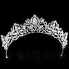 Sparkling Bridal Princess Crown Elegant Wedding Head Wear Baroque Queen Tiaras  Photography Props