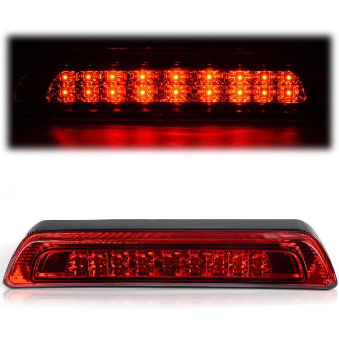 G-PLUS LED Rear Third 3rd Brake Light Compatible with Toyota Tacoma 1995-2017 High Mount Brake Light(Clear Lens Chrome Housing) 8157004030