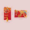 Traditional Thickened Money Envelopes Cartoon Horse Hongbao Red Envelopes  New Year Celebration