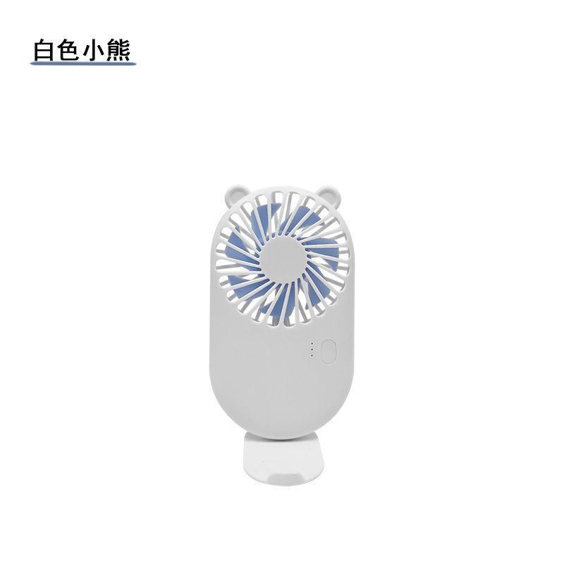 Handheld Mini Usb Fan With Holder Portable And Adjustable For Outdoor Travelling