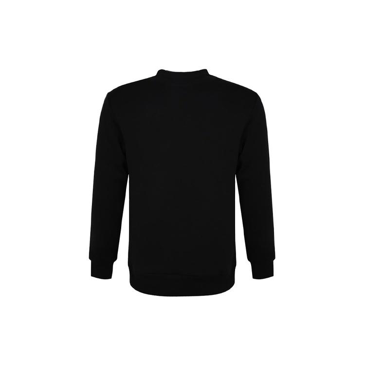 Converse Star Chevron EMB Crew Sweatshirt Asia Sizing 'Black' Men's 10008816-A01