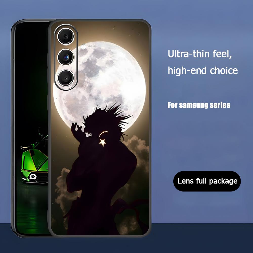 

Горячий чехол для телефона JoJo s Bizarre Adventure для Samsung Galaxy S25 S24 S23 S22 S21 S20 Plus Ultra Note20 Мягкий черный Samsung S20 Ultra
