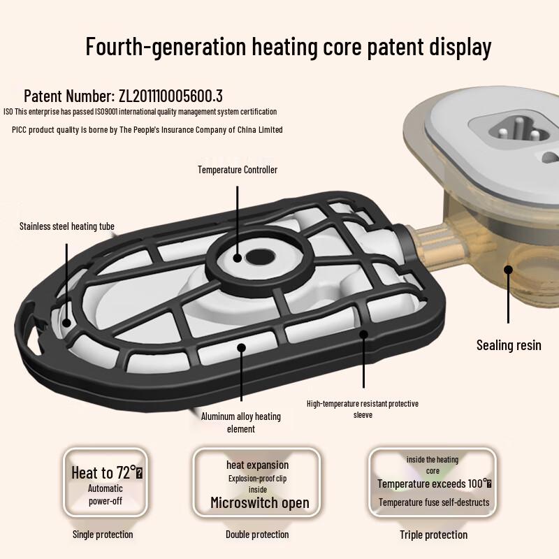 Lexuere Pink Rabbit Electric Hand Warmer