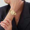 Casio Quartz Movement Stainless Steel Strap Watch Women's Watch Gold Dial SHE-4540G-9A