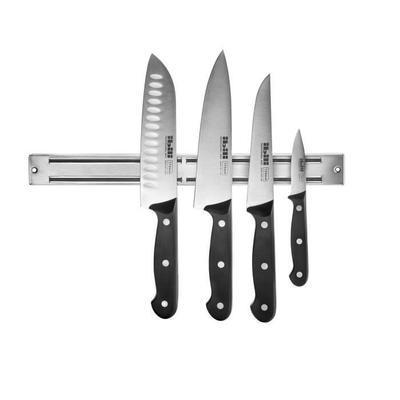 IBILI 748200 Magnetic Knife Holder STAINLESS STEEL/Plastic Silver 35 X 3 X 2 Cm