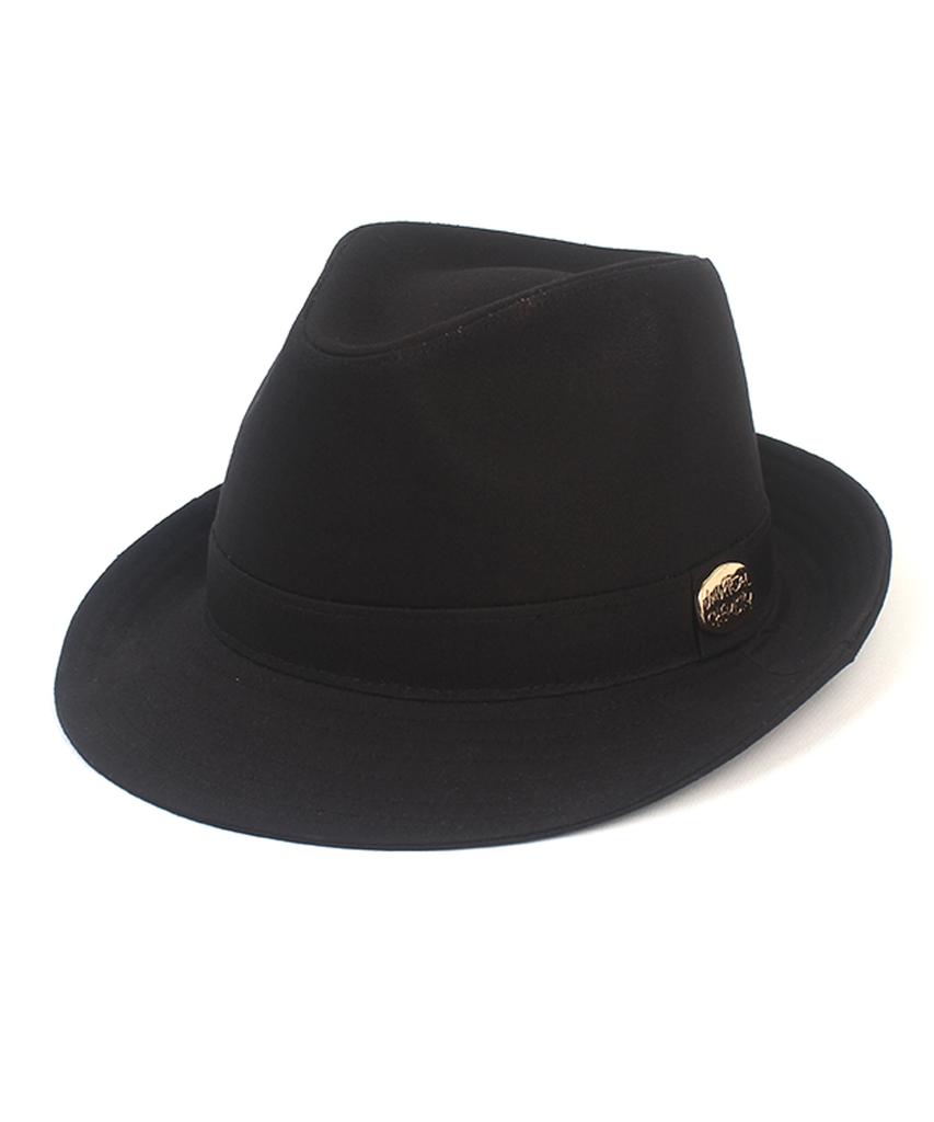 Yunibeosyeolkemiseuteuli Bu Black Cotton Fedora Fedora