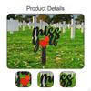Cemetery Marker for Outdoor Memorials And Anniversaries