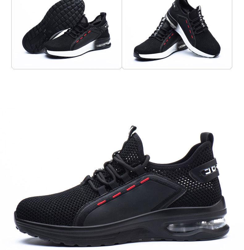 Men's Breathable Summer Work Shoes – Lightweight, Anti-Smash, Anti-Puncture, Wear-Resistant, Non-Slip Safety Footwear