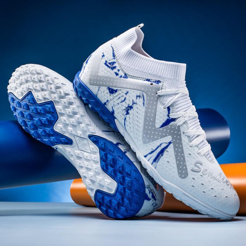 Spot X2403 Adult Long Nails Broken Nails Football Shoes Men's Artificial Turf Training Game Sports Shoes Women