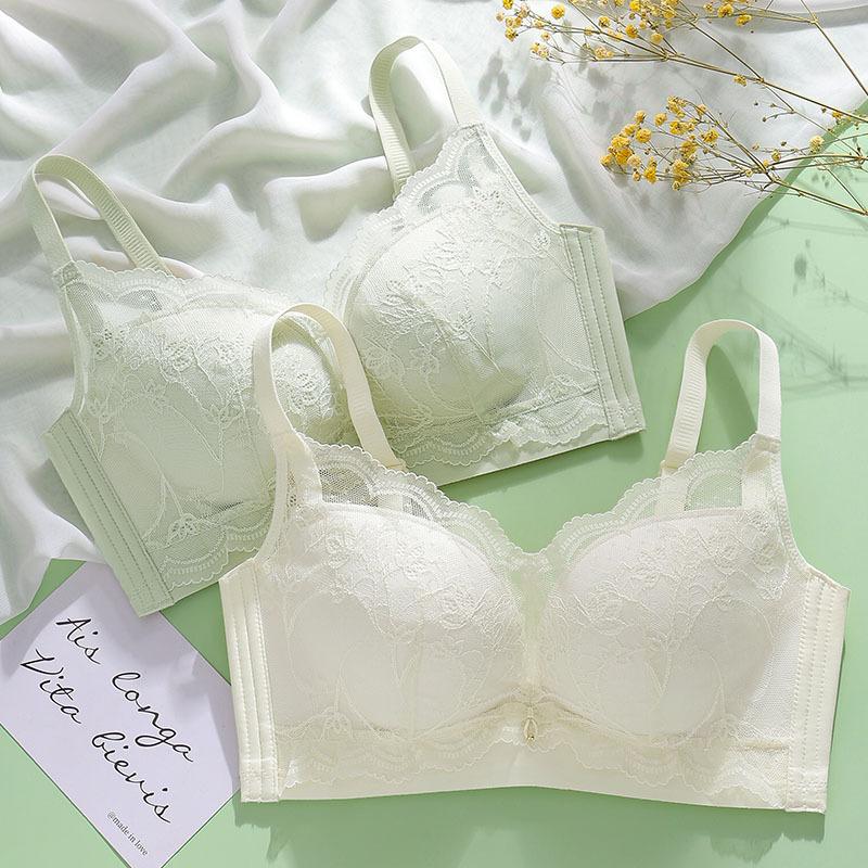 Sexy Lace Underwear for Women Gathering Bra Underarm Fat Reduction Adjustable Bra Push Up Bra