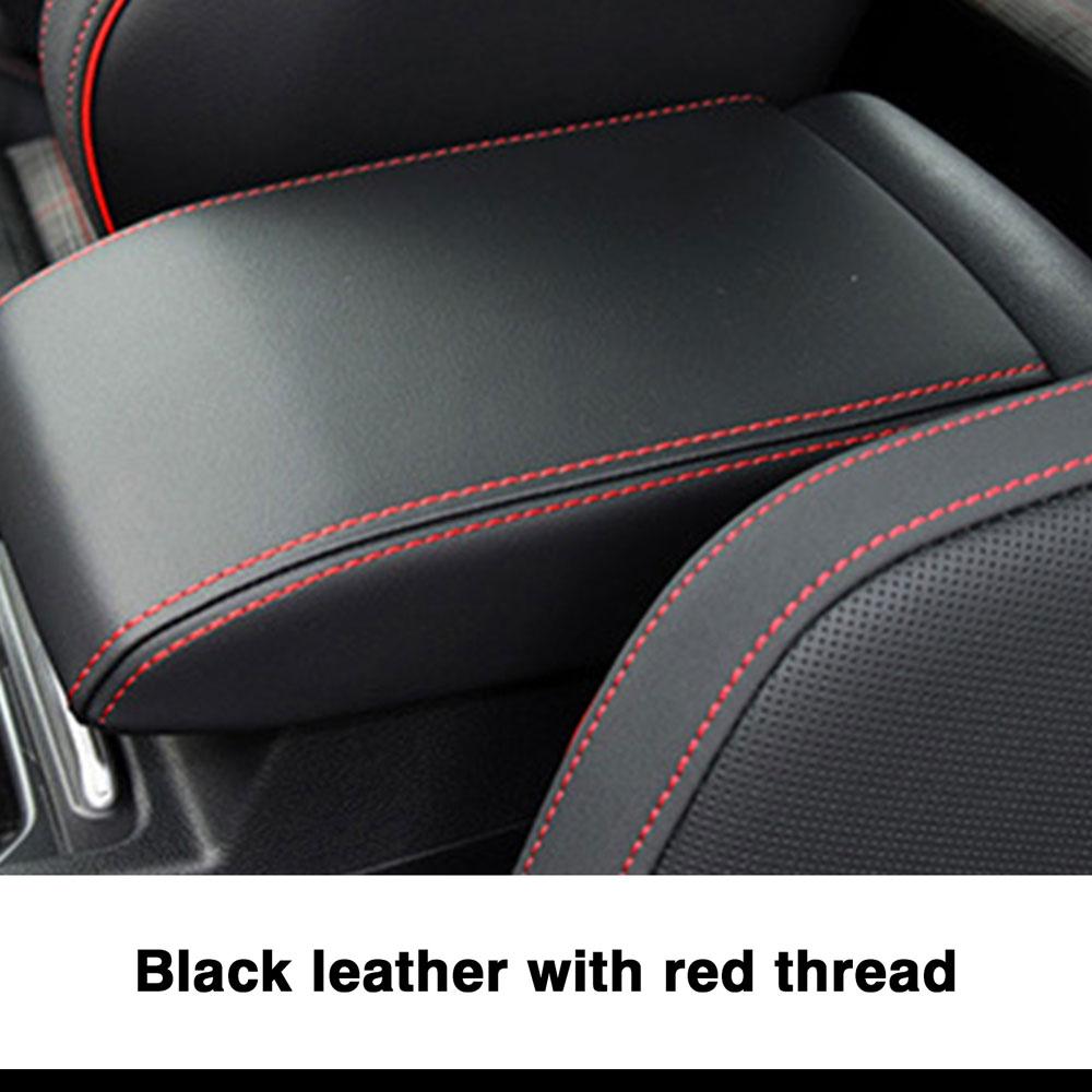 Maßgeschneiderte Auto-Armlehnenabdeckung Wildleder für Volkswagen VW Golf 8 MK8 2020-2024 Mittelkonsolen-Armlehnenbox Schutzabdeckung