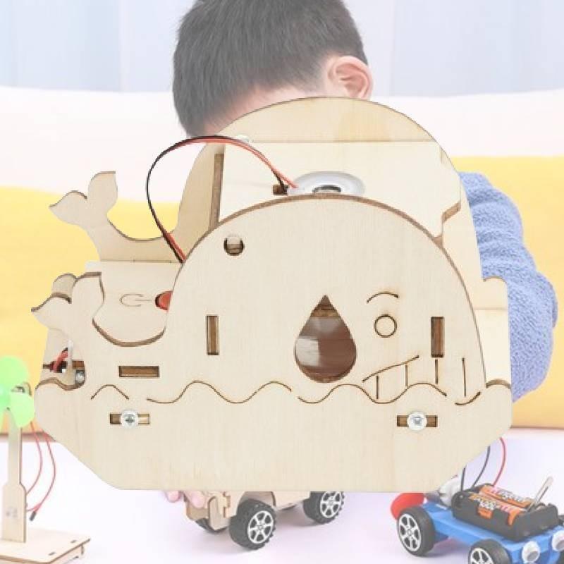 Diy Wooden Smart Science Experiment Kit Handmade Humidifier Educational Toy Set A-32
