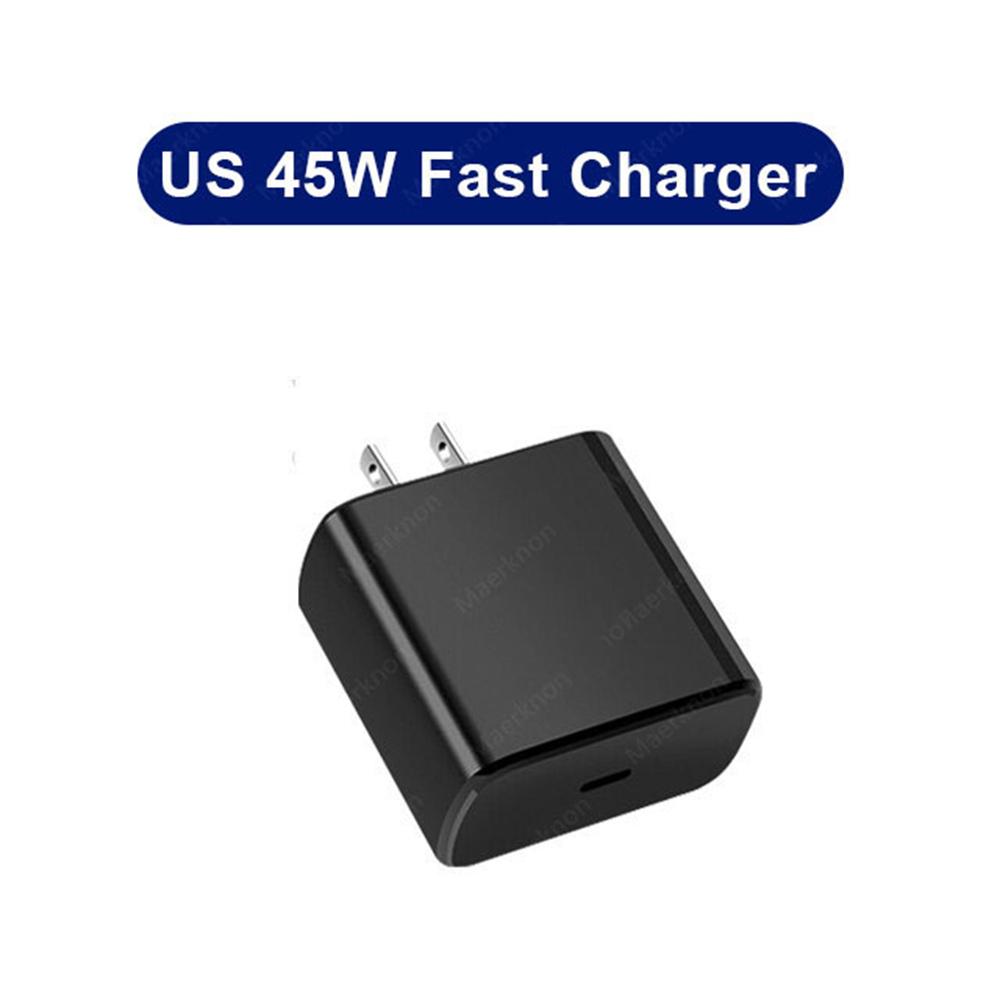 45W USB Charger Quick Charge Phone Adapter Type C Super Fast Charging Wall Charger For iPhone Samsung Xiaomi  EU/US Plug