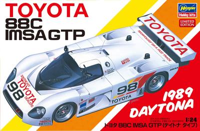 Hasegawa Toyota 88C IMSA GTP Plastic Model 20442 1/24 (Daytona Type)