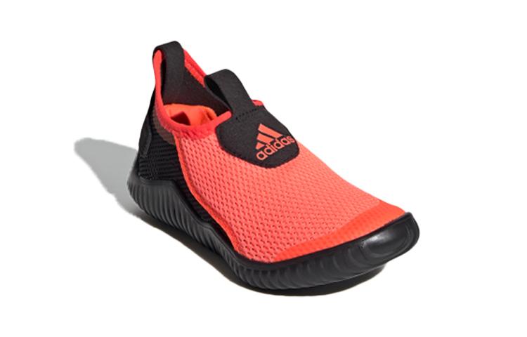 Adidas Rapidazen Low top Running Shoes Black Orange Children Aged 3 7 Years Old FU7596
