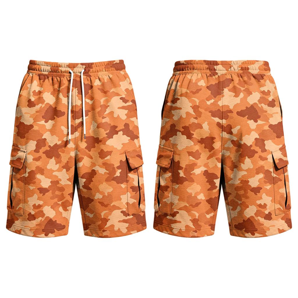 Men's Cargo Shorts with Multiple Pockets Loose Fit Straight Leg Casual Outdoor Work Shorts
