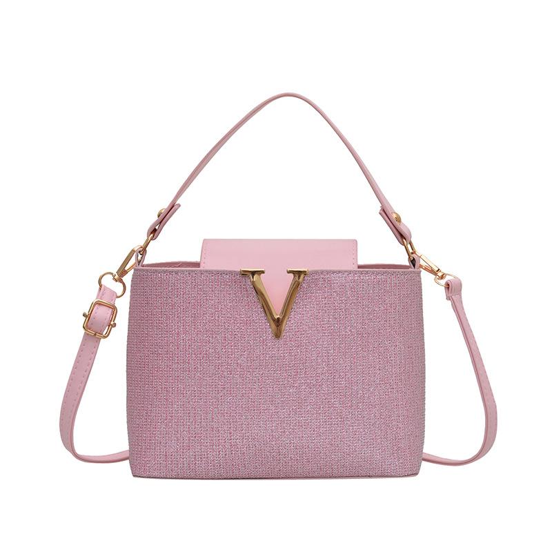 Foreign Style New Versatile Personality High Sense Small Square Bag Femininity Fashion Casual Simple Messenger Bag Tide