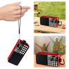 Wireless FM Portable Radio LED Digital Display Support TF Card MP3 Player USB Drive LCD Display Speaker