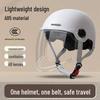 High-Quality National Standard Certified Unisex Electric Vehicle Helmet - Winter-Ready, Windproof, Warm, and Safe for Motorcyclists