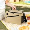 Cooler Bag with Temperature Display Large Lunch Tote with Shoulder Strap Portable Travel Cooler Bags for Women Men Work Picnic