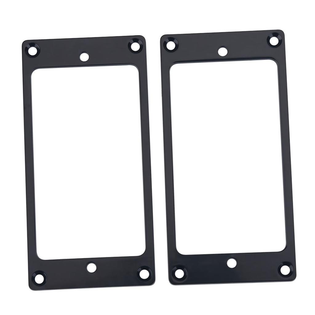 2Pcs Metal Humbucker Pickup Frame Mounting Rings Replacement Parts for Electric Guitars