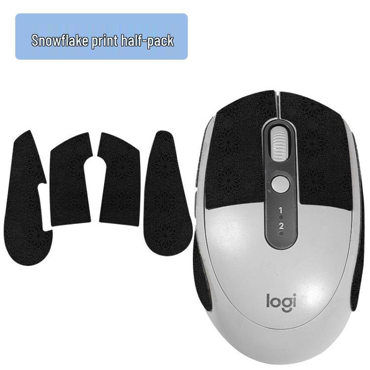 Logitech M590/M585 Anti-slip & Sweat-Absorbing Mouse Stickers with Protective Back Film