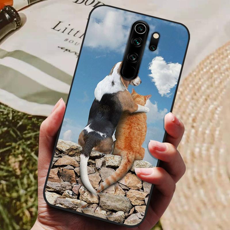 Für Xiaomi Redmi Note 8 Pro Hülle Silikon Rückseite Handyhülle für Redmi Note8 Pro 8Pro Hüllen Redmi Note 8 Pro Weicher Stoßfänger coque