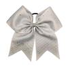 Glänzende Strass-Schwalbenschwanz-Schleifen-Haargummis für Mädchen - Cheerleading-Band-Kopfschmuck
