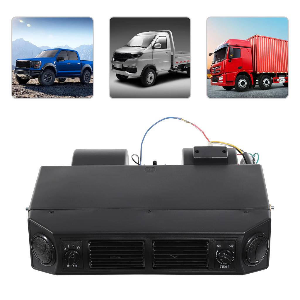 12V 15A Uniwersalny Zestaw Parownika Klimatyzacji Pod Deskę Rozdzielczą z Jednostką Grzewczo-Chłodzącą Pod Deskę Rozdzielczą do Samochodów i Ciężarówek