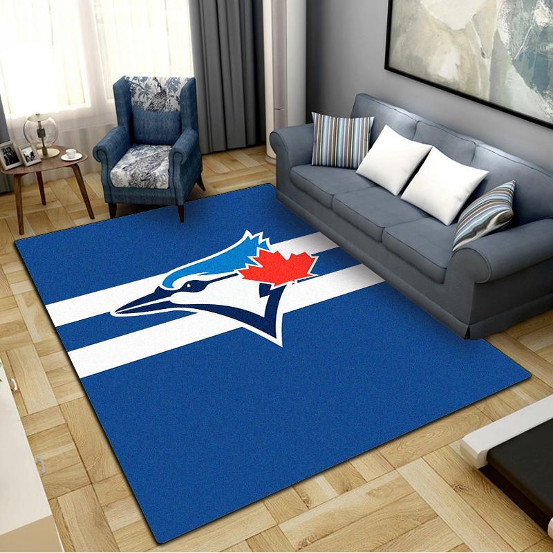 Toronto Blue Jays Teppich für Wohnzimmer Schlafzimmer Zuhause Sofadekoration, Kinderspiel rutschfeste Fußmatte