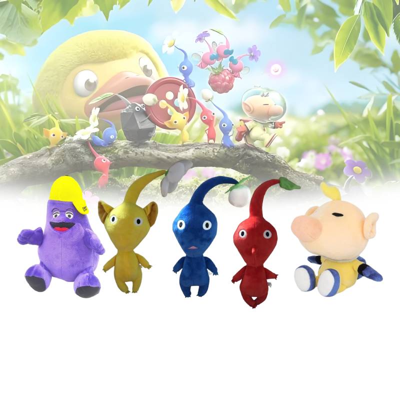 Plush Toys Pikmin Cute Cartoon Children Birthday Holiday Gift Throw Pillow Doll