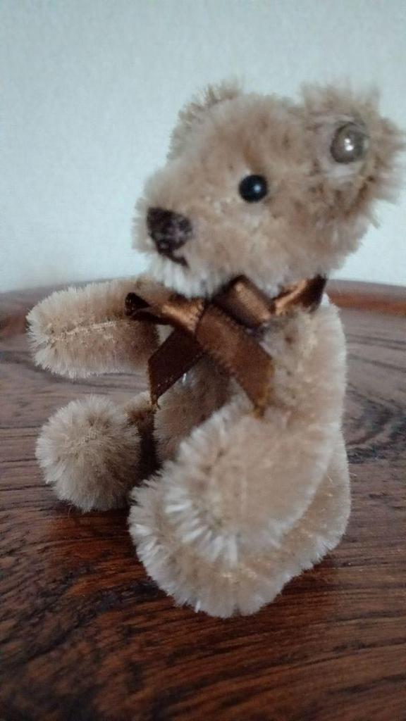 [USED] Steiff Original Teddy Bear 7cm Vintage