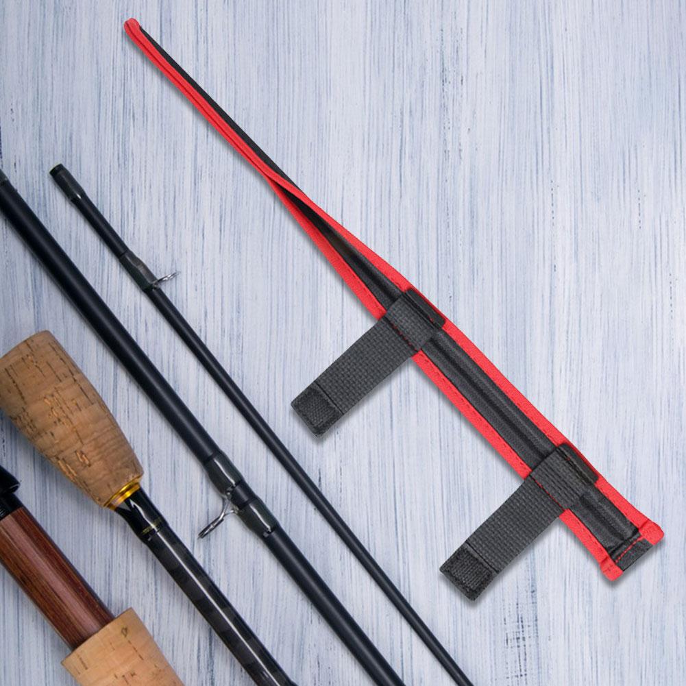 Portable Foldable Fishing Rod Tip Protective Cover Fishing Rod Tip Cover Tackle Tubes Rod Tip Case Protector Fishing Accessory