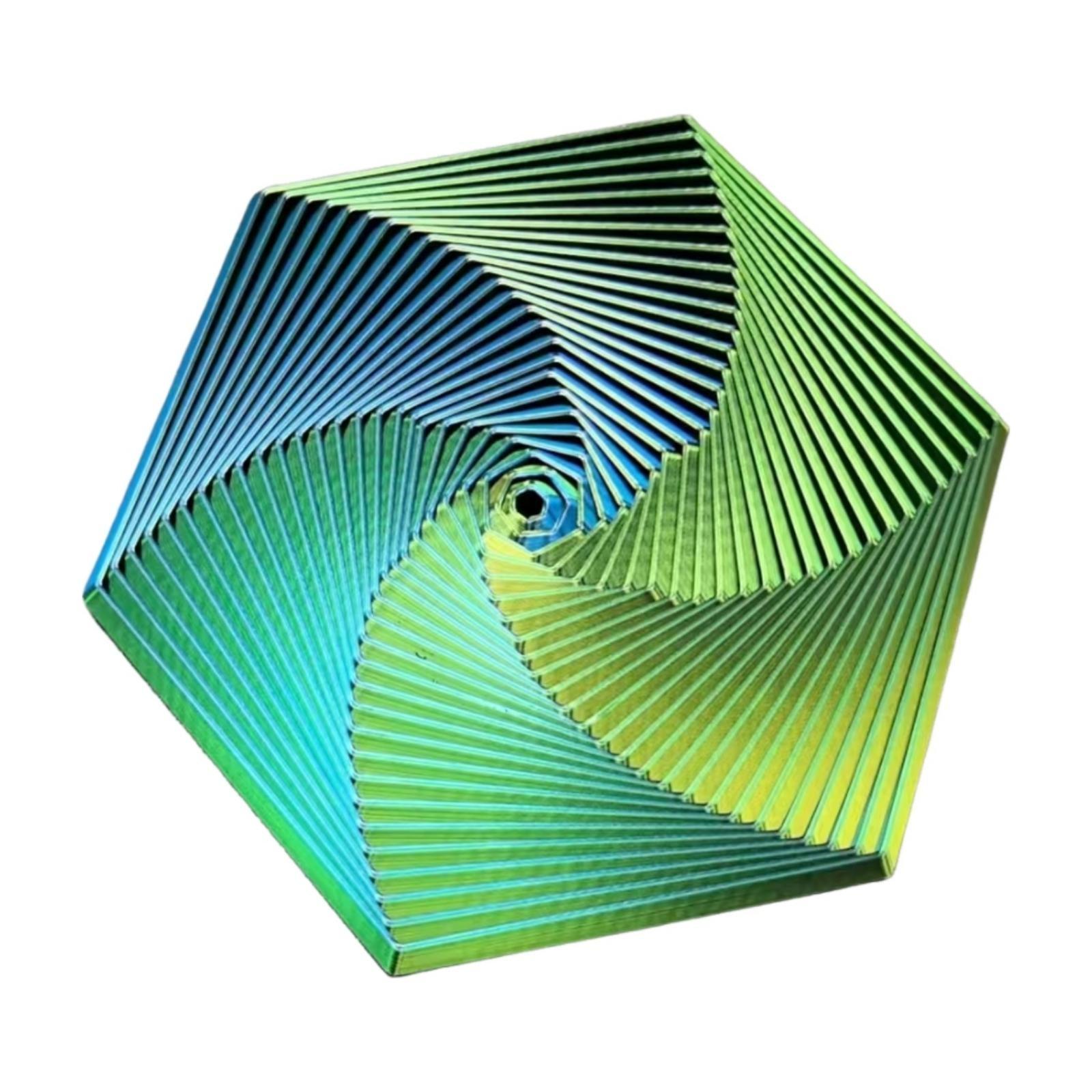 

Шестиугольная декомпрессия, напечатанная на 3D-принтере One Size синий