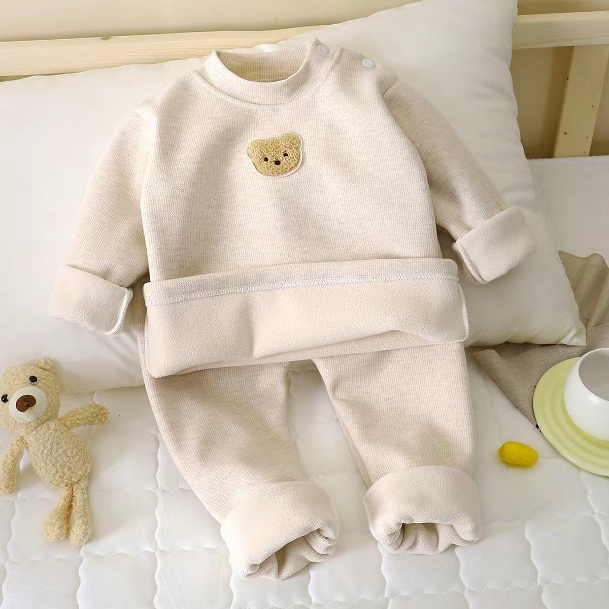 

Children s Homewear Sets - Winter Boys Pajama Set, Girls Pajama Set (2-piece Set) 100cm