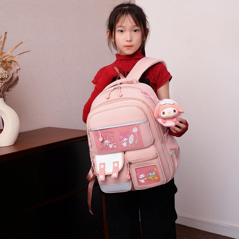 Large Capacity Primary School Schoolbag Cartoon Animation Cute Boys And Girls Backpack Children Travel Backpack