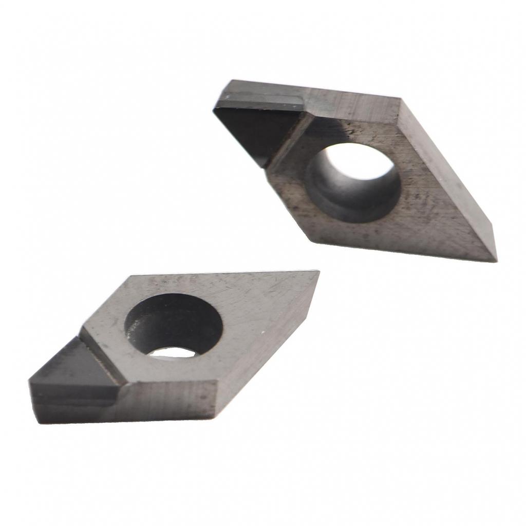 PCD Wendeschneidplatten-Schneidlösungen 2 Stück DCGT070202 für Nichteisenmetalle