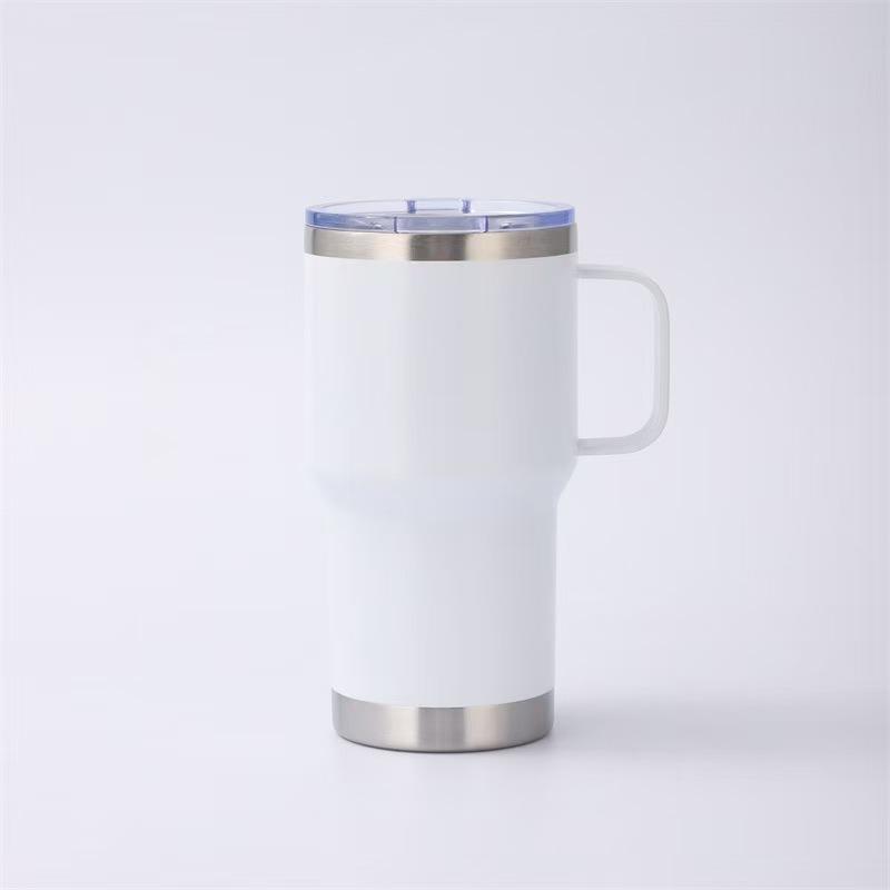 Multi-color Multi-Capacity Stainless Steel Vacuum Insulated Car Cups Leak-Proof Custom Logo Printing Available for Presents Home