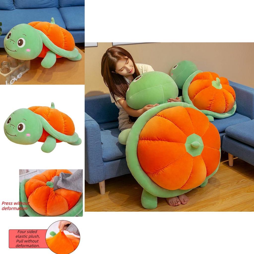 Creative Pumpkin Turtle Plush Toy Perfect Gift For Children And Girlfriend