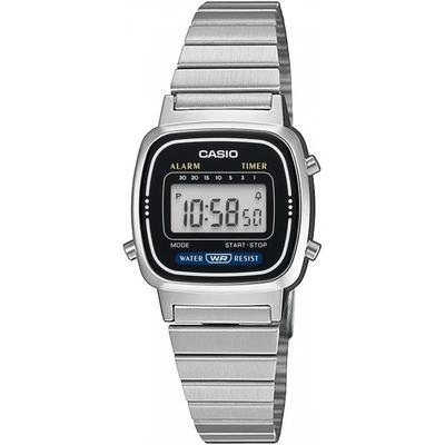Women S Digital Watch New deSign La670wd 1 Silver Black overSeaS Model