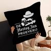 Hertog Jan Logo Personalized Pillow Cover Kids Bedroom Wild Party Decor Pillowcase kid Birthday shower Gift