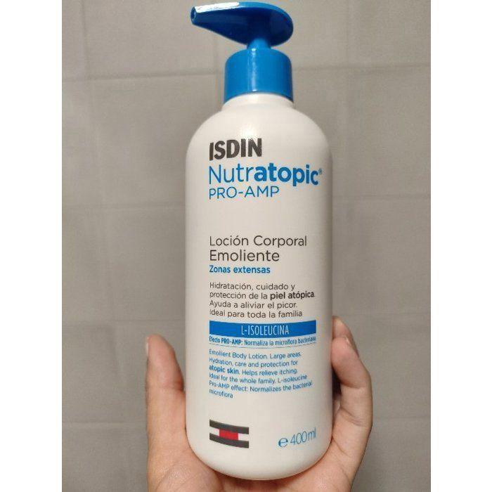 Lotion - ISDIN - NUTRATOPIC PRO-AMP - 400ml - Hydratante - Apaisante - Sans alcool