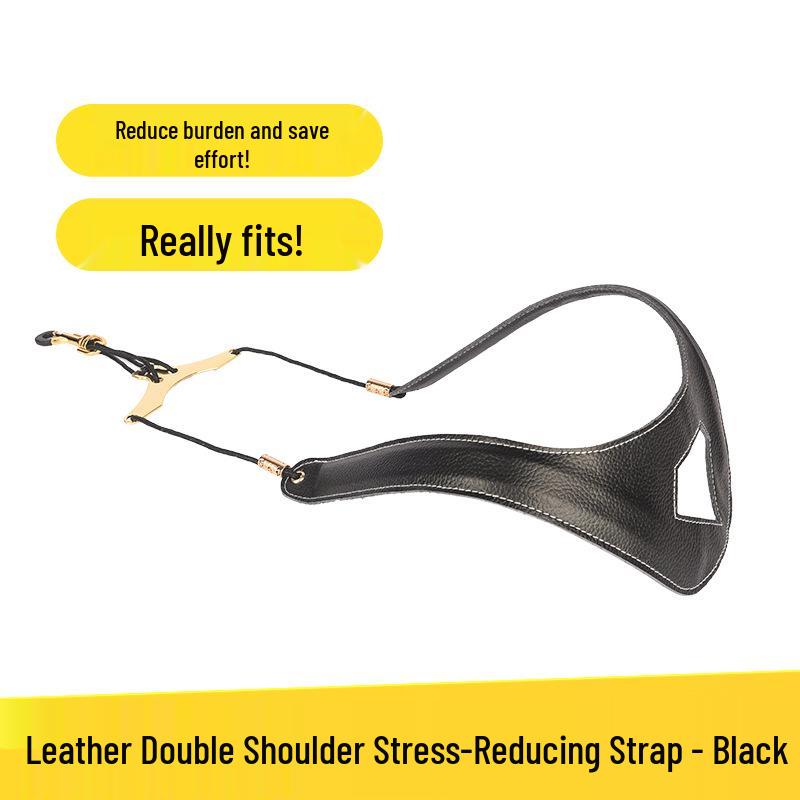 

Saxophone Strap: Universal Backpack and Neck Strap for Alto, Tenor, Soprano - Fits Adults & Children