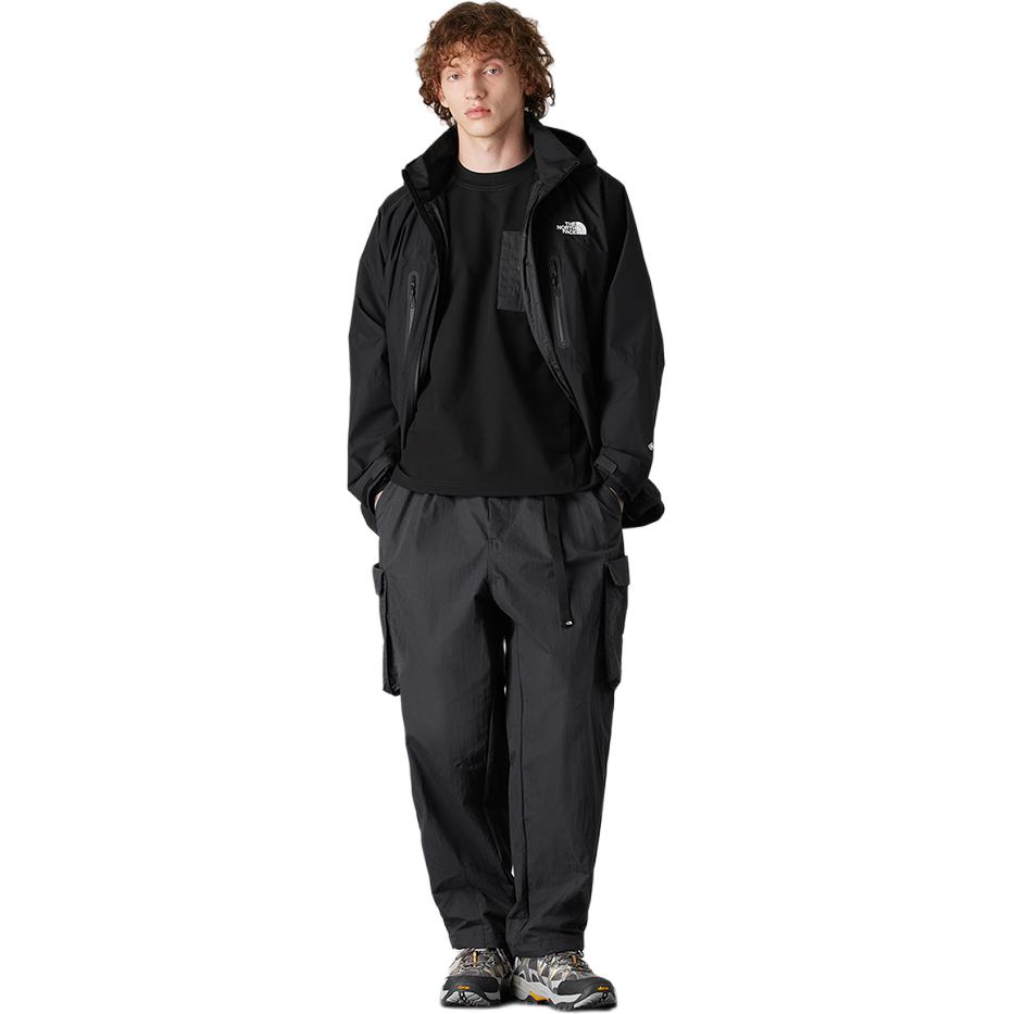 THE NORTH FACE Urban Exploration SS25 Waterproof, Windproof, And Breathable Windbreaker Jacket Men's Cosmic Black NF0A8CJD-JK3