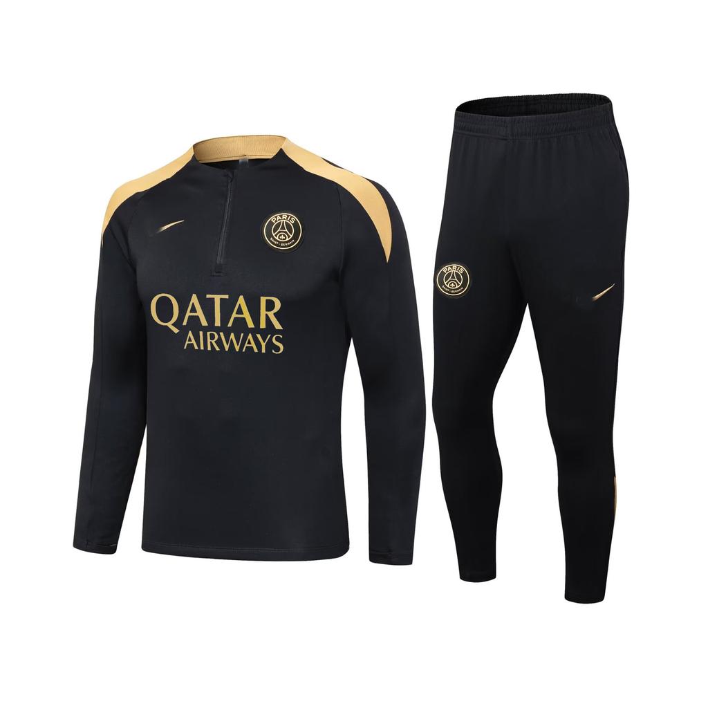 2122 Season Paris Home And Away Adult Children'S Half-Zip Football Training Suit Appearance Suit Fan Version