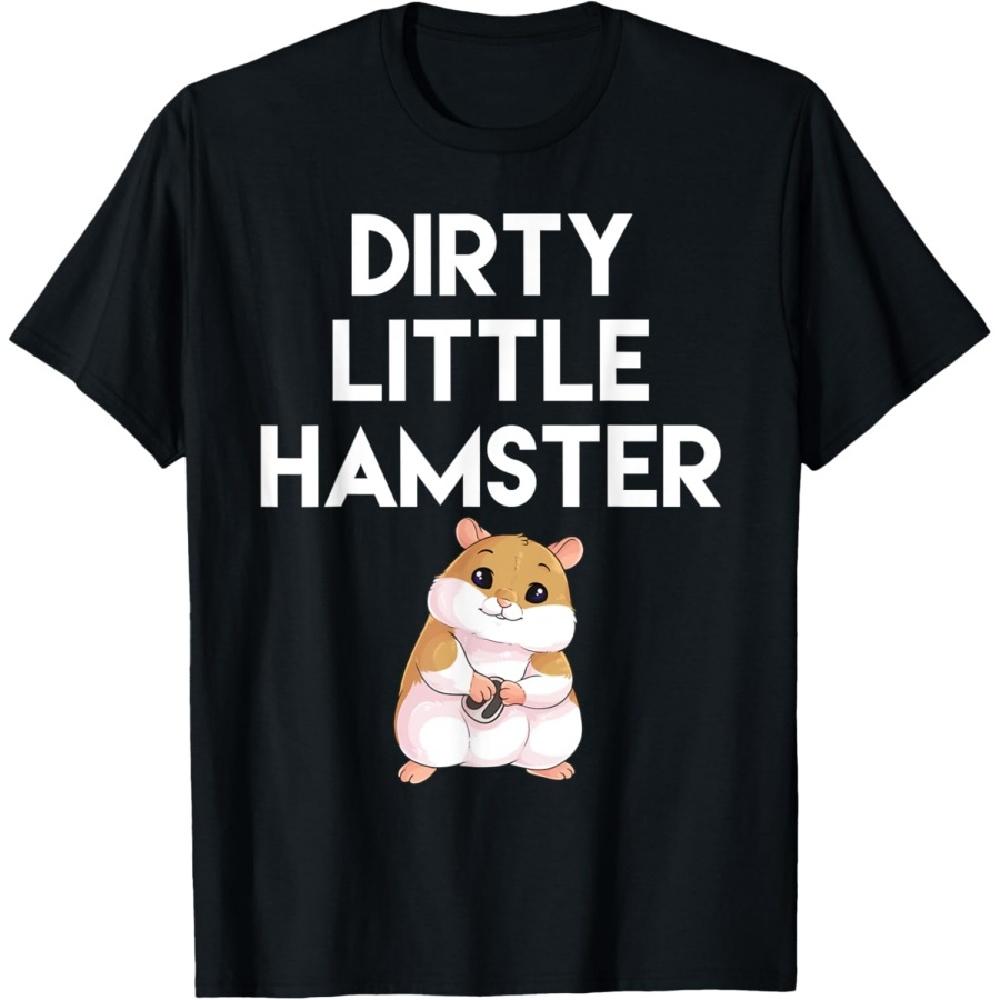 

Dirty Little Hamster Cute Hamster Picture T-Shirt XXXXXL чорний