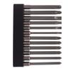 12Pcs/set 75mm Magnetic Screwdriver Bits 1/4inch Shank Non-slip Screwdriver For Power Tools Accessories