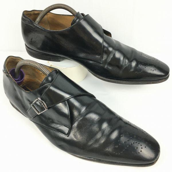 

Paul Smith Made in Portugal Monk Strap Business Shoes Black size 44 28.5-29.5 Men s