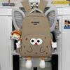Schoolbag cute cookies backpack women's 1011 new ugly cute student schoolbag kindergarten light travel small backpack