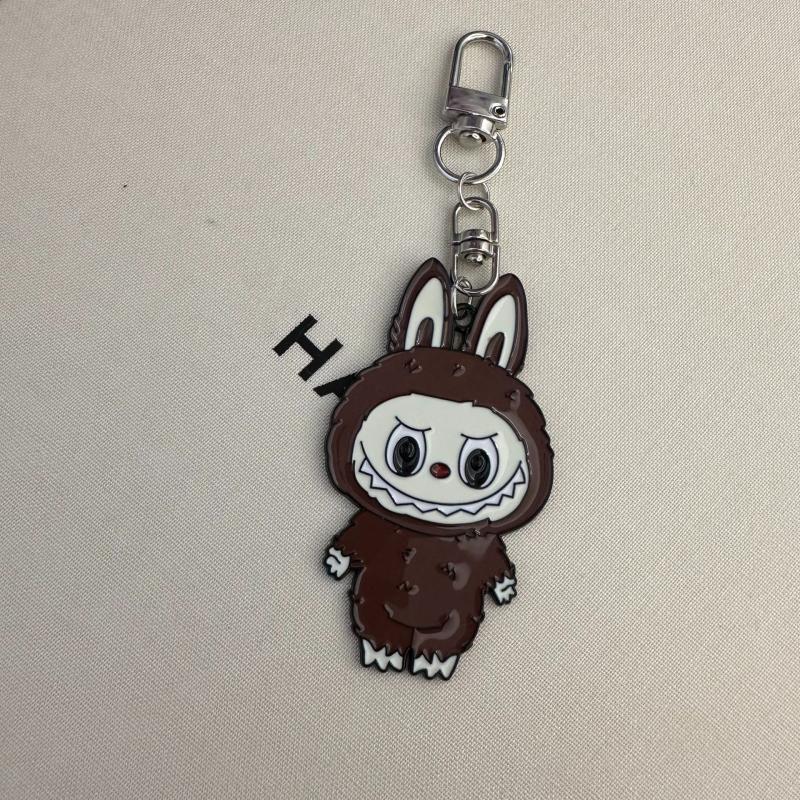 Cartoon Doll Keychain Girls Backpack Pendant Decoration Car Keyring Gift